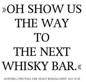 Mahagonny-Whiskey